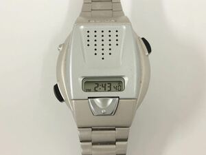 SEIKO セイコー A860-4001 クオーツ メンズ腕時計 音声デジタルウォッチ 稼働品