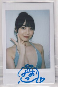 チェキ 石川澪 (いしかわみお) 直筆 サイン　Ishikawa Mio Autograph Cheki Photo AUTO MOODYZ 2 検索# 写真 JUICY HONEY ジューシーハニー