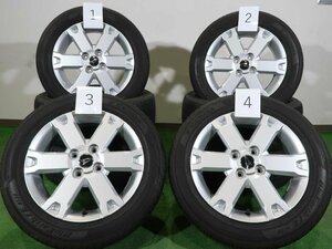 4本 ダイハツ タフト 純正 15インチ ホイール 4.5J +45 4H 100 ラジアル ヨコハマ ブルーアース FE AE30 2020年 165/65R15 LA900S LA910S