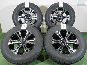 4本 VENES SUV 17インチ 8J +20 6H PCD 139.7 スタッドレス グッドイヤー アイスナビ SUV 265/65R17 ランクル プラド ハイラックス サーフ