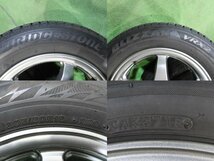 4本 トヨタ SAI 純正 16インチ 6.5J +39 5H PCD 114.3 スタッドレス ブリヂストン ブリザック VRX2 205/60R16 プリウスα 車検 純正戻し_画像7