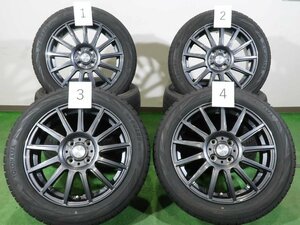 4本 weds 16インチ 5.5J +45 4H 100 スタッドレス ヨコハマ アイスガード IG70 2021年 175/60R16 アクア X-URBAN イグニス XBEE クロスビー