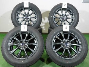 4本 DOS 16インチ 6J +43 4H PCD100 スタッドレス グッドイヤー アイスナビ 7 2022年 195/65R16 トヨタ ライズ ダイハツ ロッキー HV車不可