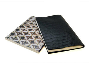  postage included *. repairs .... recycle leather . made book cover *B5 size * black ko type pushed black black color 