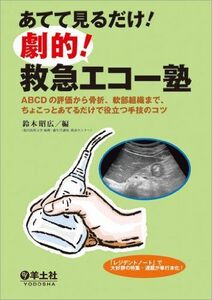 [A01290988]あてて見るだけ! 劇的! 救急エコー塾?ABCDの評価から骨折、軟部組織まで、ちょこっとあてるだけで役立つ手技のコツ [単行本]