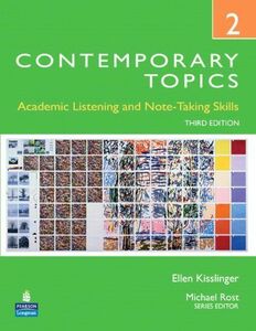 [A01121496]Contemporary Topics Level 2 (3E) Student Book [ペーパーバック] Kissling