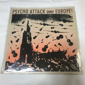 PSYCHO ATTACK OVER EUROPE サイコビリー 　ロカビリー　ネオロカ　LP 　レコード VARIOUS 