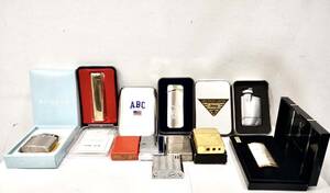 A2100■ ライターまとめ zippo ガスライター オイルライター まとめ 計10点 着火未確認 動作未確認 USED品 状態混合 現状品 