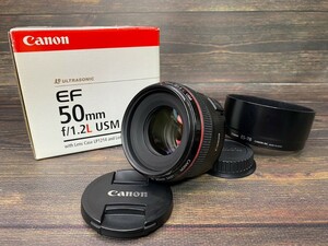 Canon キヤノン EF 50mm F1.2 L USM 単焦点レンズ 元箱付き #20