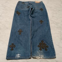 Levi's 501（W36 / 93cm）クロスパッチカスタム_画像8