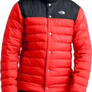 即決！The NorthFace ノースフェイス DRT ダウンジャケット MID LAYER RED/BLACK Ｌの画像2