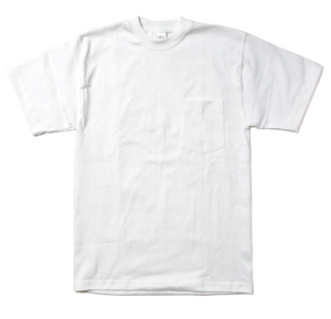 送料無料 即決！ CAMBER キャンバー 302 マックスウェイト 8oz ポケットTシャツ WHITE　S