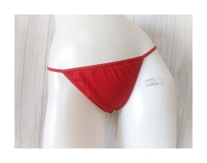 ★新品★ 4L Tバック ショーツ レッド 赤 大きいサイズ セクシーランジェリー シンプル