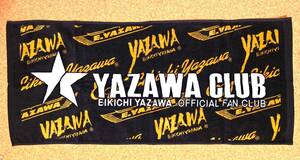 矢沢永吉　FT　フェイスタオル／　『　羽ロゴ　E.YAZAWA　YAZAWA CLUB　フデロゴ　』 ＳＩＺＥ（80×34）／ 　オフィシャル正規物