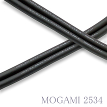 【送料無料】MOGAMI(モガミ)2534 RCAオーディオラインケーブル ２本セット REAN（NEUTRIK）NYS366 (ブラック, 50cm)　②_画像2