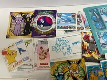 ポケットモンスター　ポケモン　現状品　食玩　シール　ステッカー　コレクションシール　メンコ　など_画像2