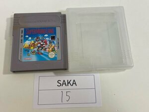 任天堂　GB　ゲームボーイ　ソフトのみ　 接点洗浄済 スーパーマリオランド SAKA15