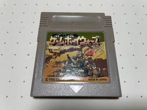 ☆GB 名作 人気作 GAME BOY WARS ゲームボーイウォーズ 任天堂 Nintendo シミュレーション ☆動作確認済 端子・除菌清掃済 同梱可