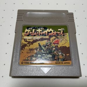 ☆GB 名作 人気作 GAME BOY WARS ゲームボーイウォーズ 任天堂 Nintendo シミュレーション ☆動作確認済 端子・除菌清掃済 同梱可の画像1