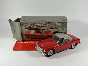 (s080) HONDA S500 ミニカー 1/15 SCALE MODEL SPORTS500 当時物 希少 