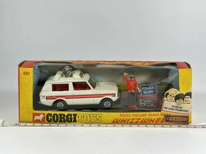 (s127) CORGI TOYS 461 POLICE VIGILANT RANGE ROVER WHIZZ WHEELS コーギー ミニカー 当時物