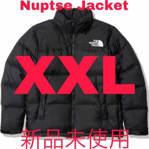 【新品未使用】ノースフェイス ヌプシジャケット　ブラック　XXL