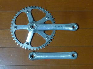 ※注意　難アリ　ピスト・トラック用　クランク　dura-ace FC-7600　46T × 165mm　NJS