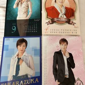 宝塚 花組チラシ 春野寿美礼・真飛聖・蘭寿とむ★卓上カレンダー ★画像のチラシ21枚&貸切案内・番組表 ★オマケあり