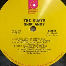 THE O'JAYS / SHIP AHOY LP_画像3