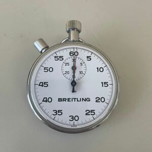 BREITLING ブライトリング　ストップウォッチ 手巻き　機械式　ガラスなし　ジャンク品　動作品　保管品【5632】