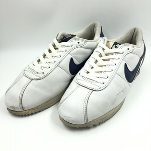 【中古】NIKE LEATHER CORTEZ 1995年製 サイズ：26㎝ 102011-142 ナイキ レザーコルテッツ ホワイト ブルー[240024438861]