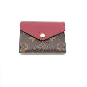 【中古】LOUIS VUITTON モノグラム ポルトフォイユ・ゾエ M62932 ルイヴィトン 三つ折り財布 ICチップ反応有 [240024440928]