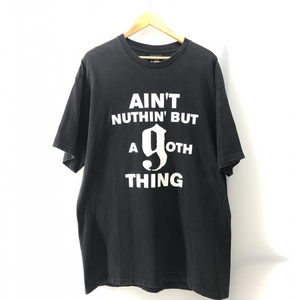 【中古】00s giant製 マリリンマンソン“Ain'ｔ Nuthin but a goth thing”両面プリントTee サイズXL　ジャイアント[240024443524]