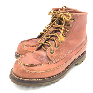 【中古】Danner トレイルマウンテンモックトゥブーツ 赤茶 DL4807 サイズ6　ダナー[240024443342]