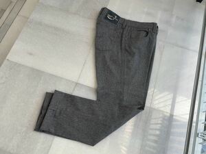 極美品 JACOB COHEN ヤコブコーエン J688 WOOL COMFORT 5ポケット仕様　霜降りグレー　size33 裾直し未処理　