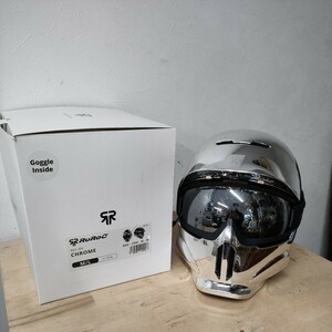 RUROC RG1-DX スノーボードヘルメット クローム