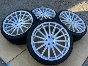 ホイール付タイヤ４本セット 本物 VOSSEN ヴォッセン 20×9.5JJ+40 20×8.5JJ+44 PCD112 245/35/20 225/35/20 HANKOOK 2022年製 BENZ,AUDI 