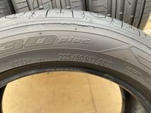 中古タイヤ４本セット　NITTO 225/50/17 2022年製(ほぼ新品タイヤ(溝　7ミリ_画像7