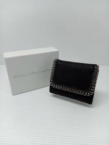 ★ STELLA McCARTNEY ステラマッカートニー FALABELLA 431000W9132 二つ折り財布 ファラベラ ブラック 通年