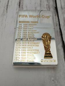 Zippo ジッポライター 2006 FIFA WORLDCUP 2005年製 火花確認済 店舗受取可