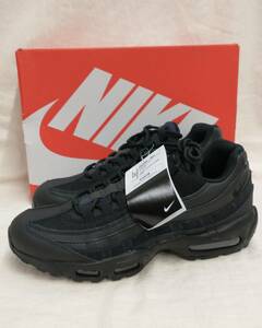 [黒タグ付・未使用] NIKE AIR MAX 95 ESS TRIPLE BLACK エアマックス トリプルブラック 28cm スニーカー 黒 CI3705-001 店舗受取可