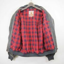 バラクータ BARACUTA コーデュロイ リブ ブルゾン(102cm/40)グレー_画像2