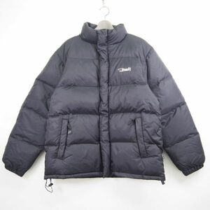 90s ベアー Bear USA ナイロン ダウンジャケット(L)ブラック