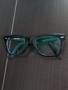 RayBan レイバン サングラス ウェイファーラー RB2140-F 度入り　眼鏡　良品　サングラス　定価約24000円