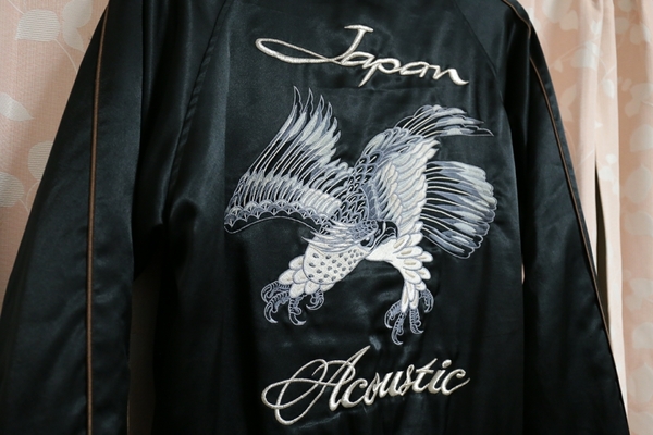 【激レア!メチャCOOL!!】ツインズアコースティック スカジャン M ビンテージ vintage