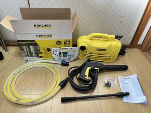 【1円スタート】KARCHER K2 クラシック 高圧洗浄機 ＋ SH-3 自吸用ホース 3m 2643-101 逆流防止弁付 ケルヒャー DM1114N