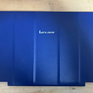 Panasonic let's note 専用カバー ブルー