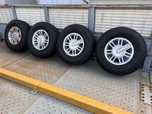 ★1円売り切り★265/75R16 6穴 タイヤホイール 4本セット グッドイヤー ラジアルタイヤ (06モデル ハマー H3 装着)_画像2