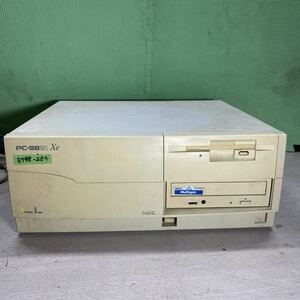 DT98-284 激安 PC98 デスクトップ NEC PC-9821Xe/U7W MEM 13312KB HDD欠品　メモリーチェックまで確認済み　ジャンク