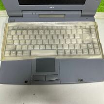 PCN98-645 激安 PC98 ノートブック NEC PC-9821Na12/H10 通電のみ確認済み ジャンク_画像3